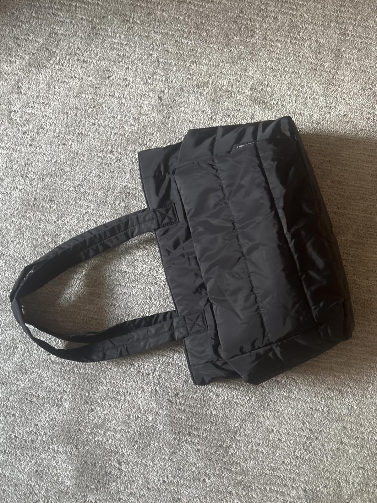 Puffy Tote Bag for Women, Lightweight Work Tote Handbag customer photo 1