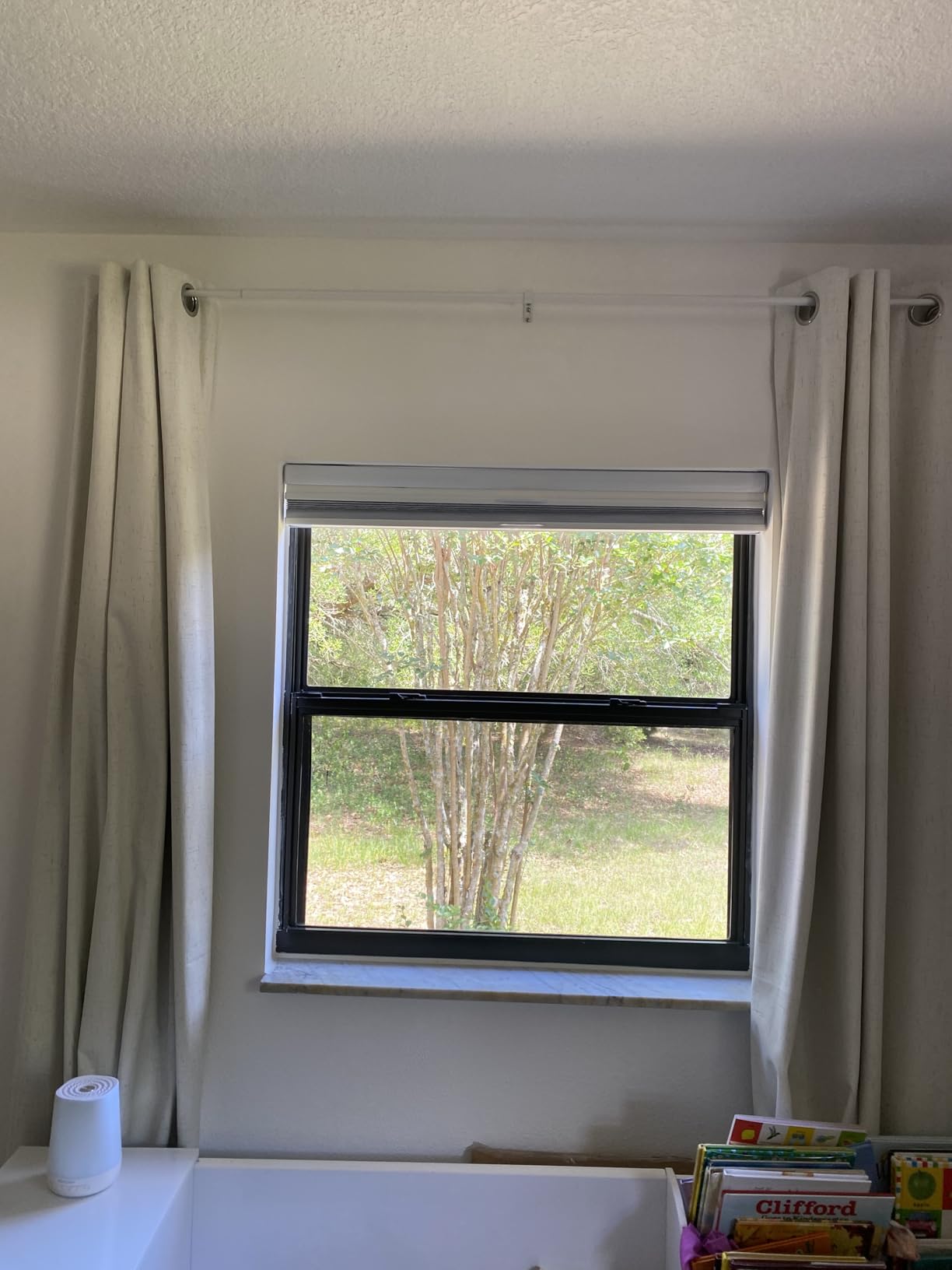2-in-1 Day Night Cellular Shades Cordless, Top Down Bottom Up Double Honeycomb Blinds, Blackout and Light Filtering Pull Down Pleated Accordion Shades for Indoor Windows (Custom Size) customer photo 1