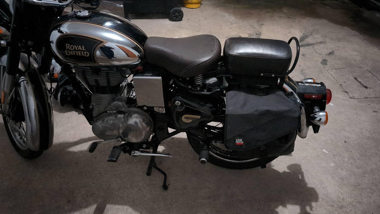 KEMIMOTO Motorcycle Saddlebags 40L(20Lx2) Large Capacity | Detachable Side Saddle Bags Motorcycle Panniers Bags with Protective Cover Universal Luggage Bag, Black customer photo 1