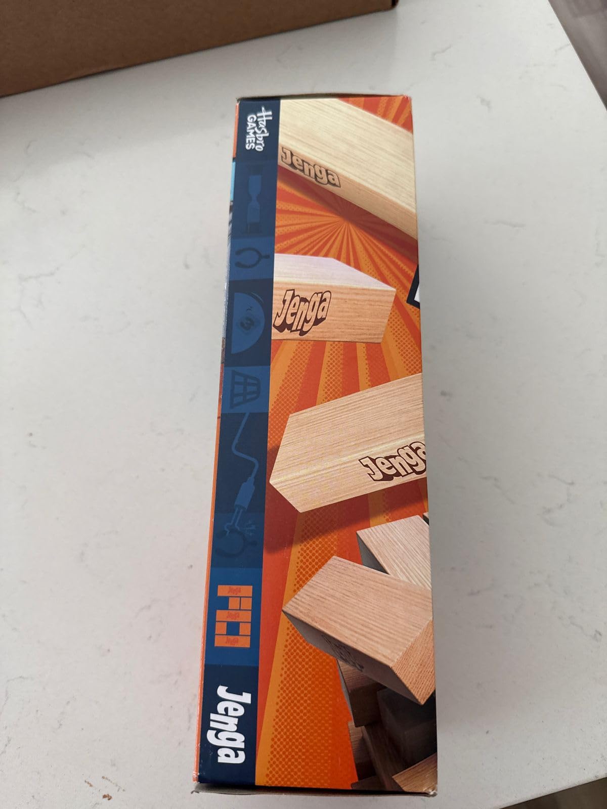 Official Hasbro Games Jenga Game | Digital Die for 6 More Ways to Play | Original Wood Block Game | Stacking Tower | Ages 6+ | 1+ Players | Party Games customer photo 1