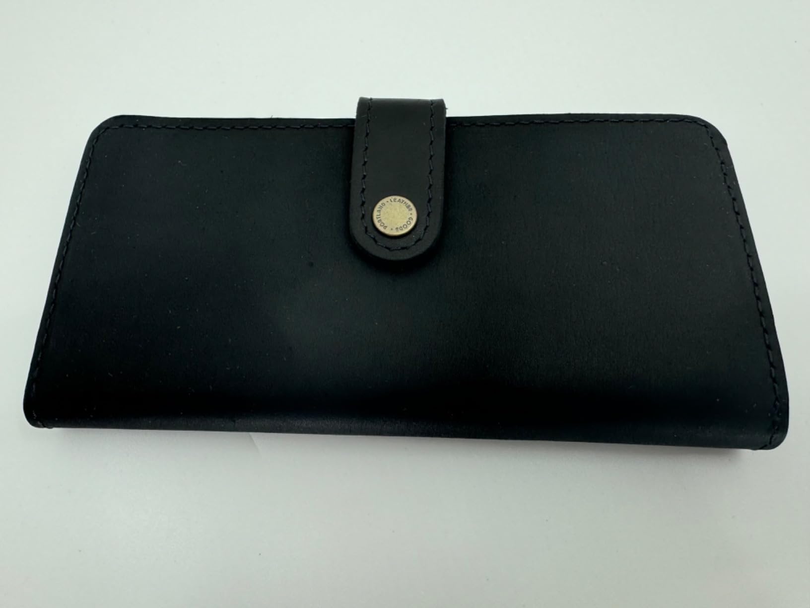 Portland Leather Goods Women's Bifold Wallet - Slim Design, L Nutmeg, Large customer photo 2