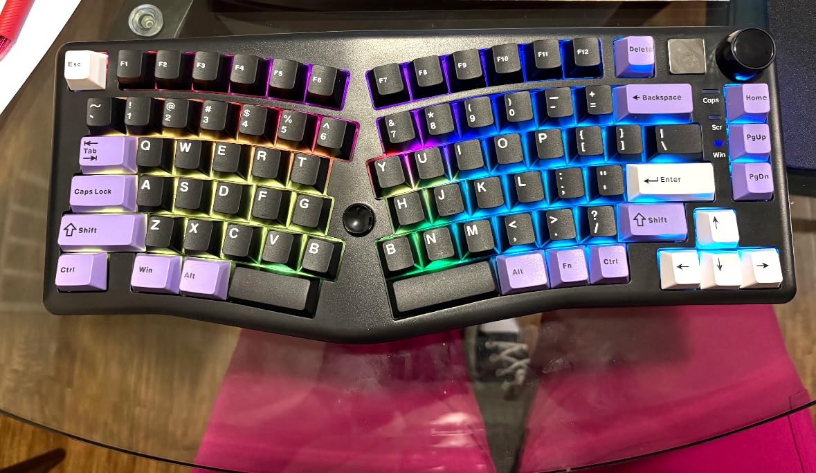 LEOBOG A75 Alice Ergonomic Wireless Mechanical Keyboard with Joystick Knob customer photo 2