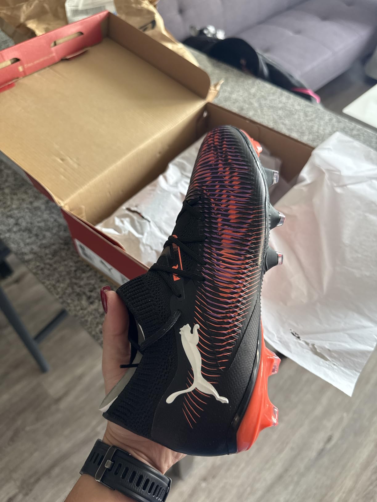 Puma Womens Future 8 Match Firm, Artificial Ground Soccer Cleats customer photo 1