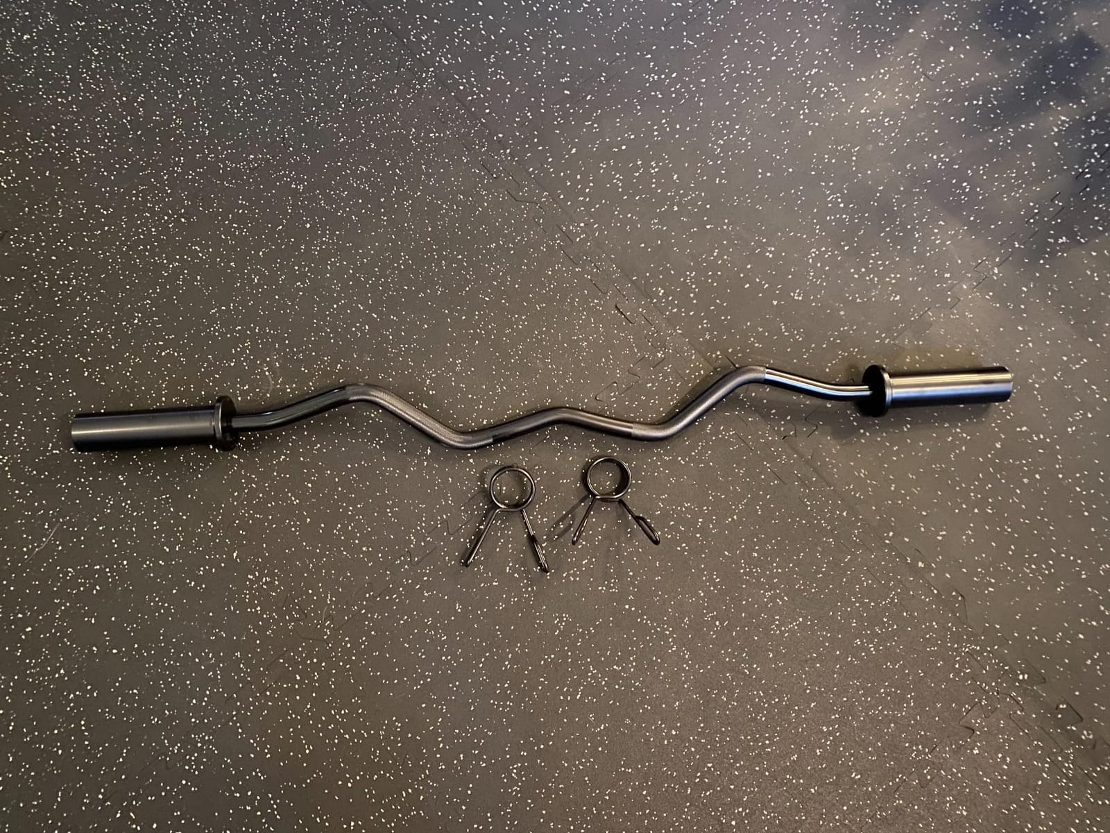 Olympic EZ Curl Barbell Bar-2in, 47