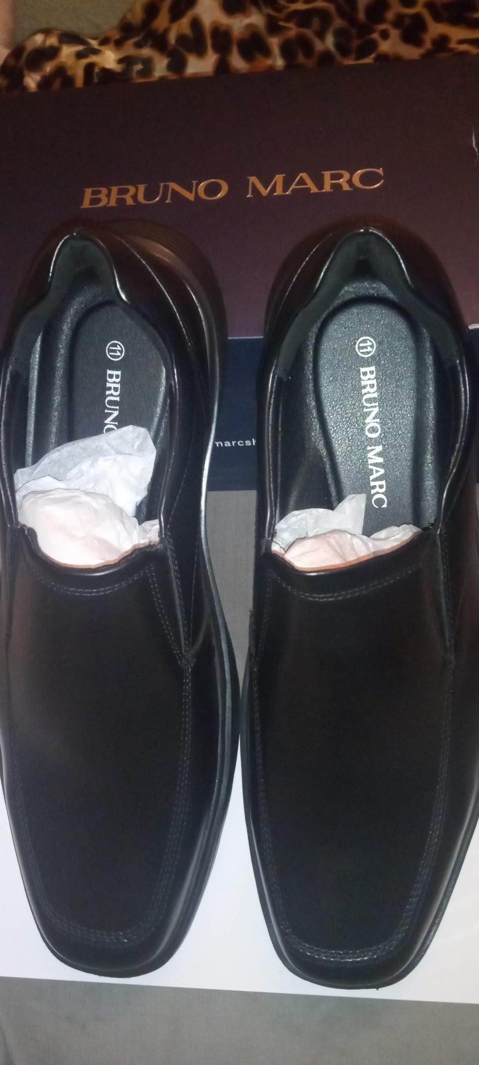 Bruno Marc Men's Dress Shoes Slip on Formal Loafers customer photo 1