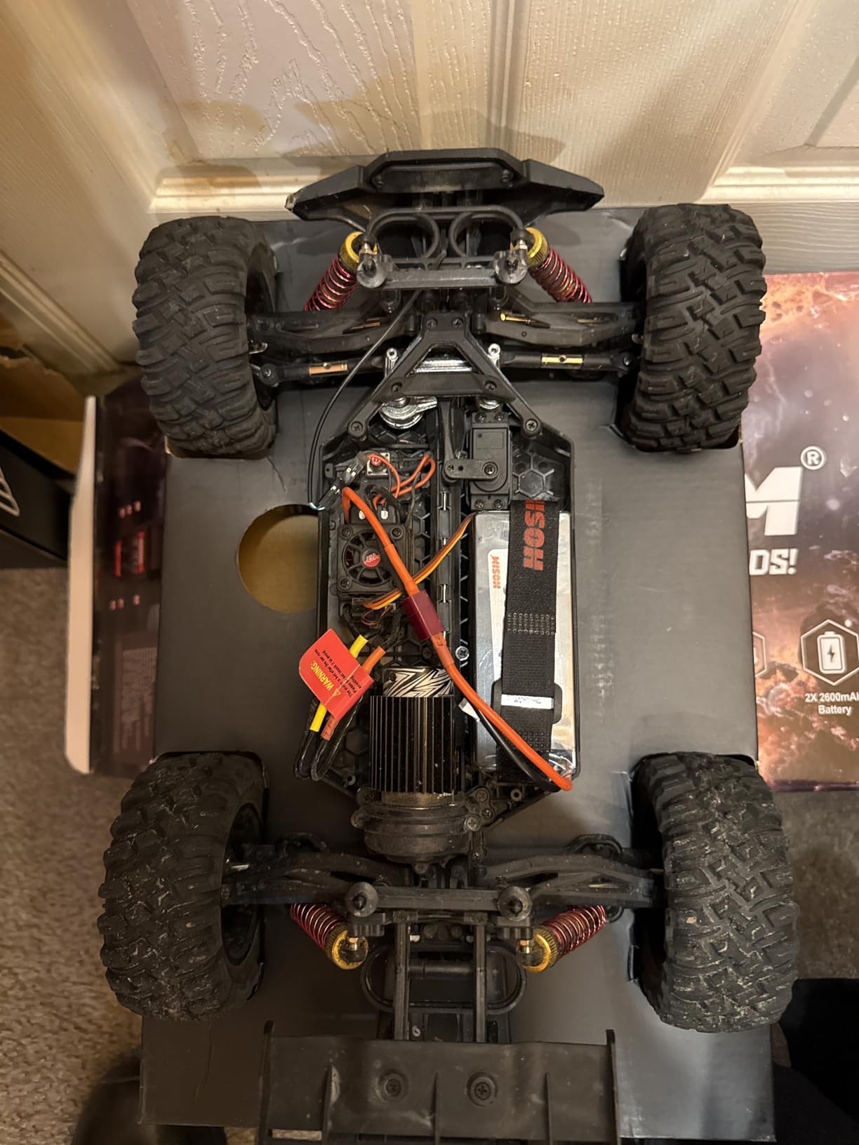 Hosim 1:10 Off Road RC Cars Fast 68KM/H, RTR Brushless RC Car for Adults | High Speed Monster Truck Hobby Remote Control Car, Waterproof RC Truck 4x4 All Terrain Buggy Toy Gift for Boys Age 8+ customer photo 1