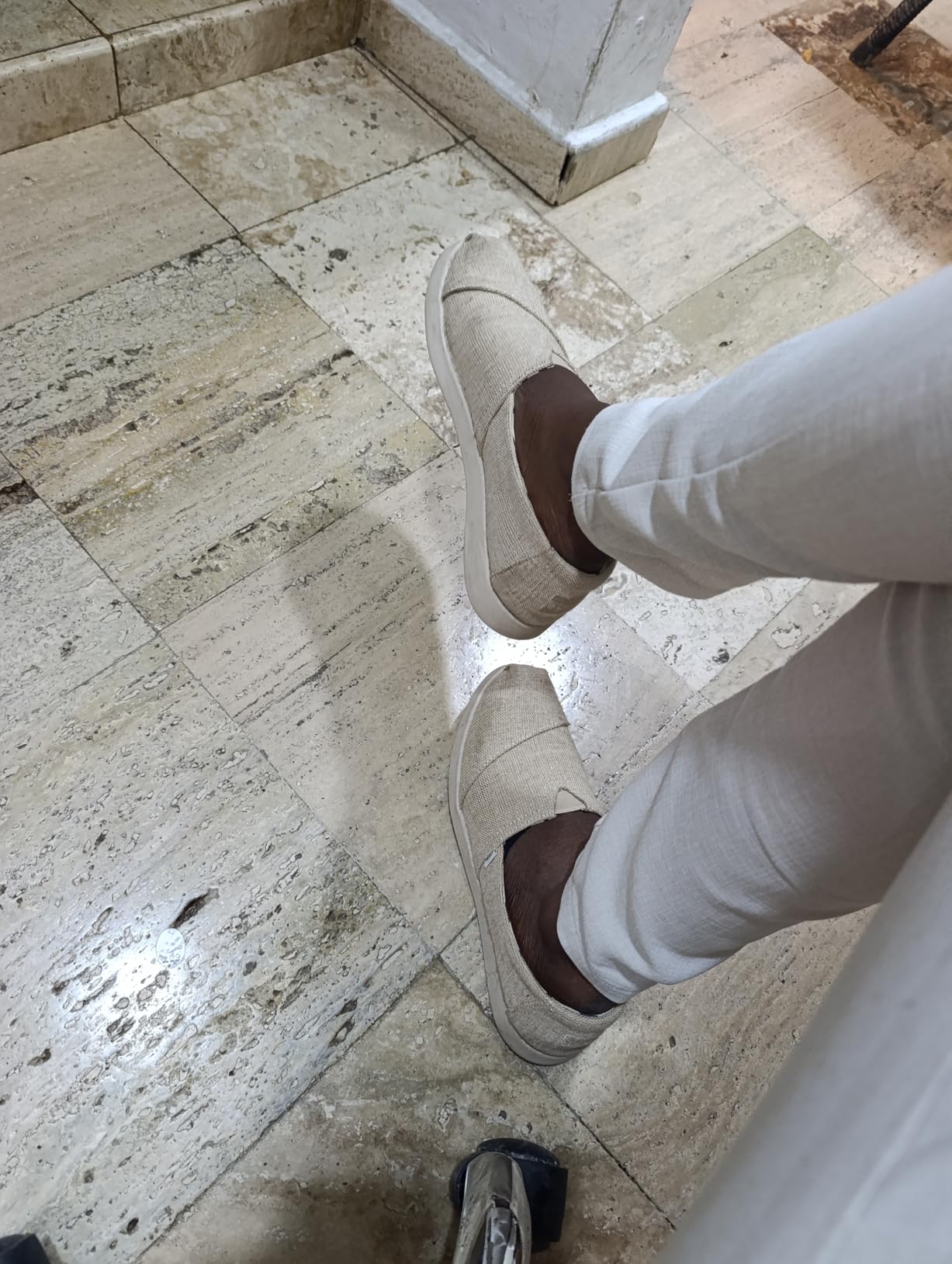 Women's Alpargata Plus Slip On Espadrille, Textile Upper, Relaxed Fit, CloudBound Insole, Stretchy Easy On and Off customer photo 1
