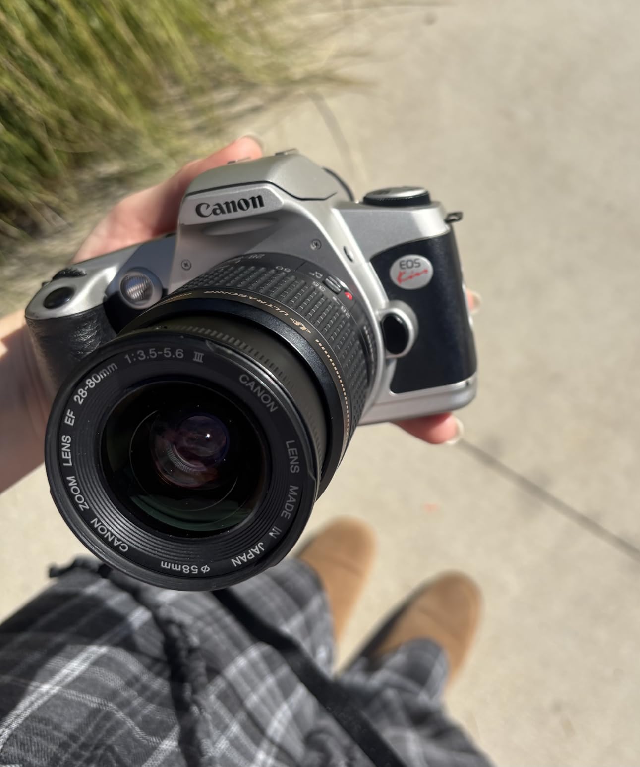 Canon New EOS Kiss (AKA Rebel G in USA/Canada) SLR AF Film Camera With 35-80mm EF Lens (Renewed) customer photo 2