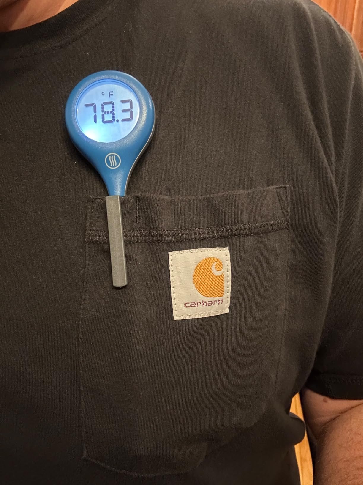 ThermoWorks ThermoPop 2 - Best Value Instant Read Thermometer - Nautical Blue customer photo 2