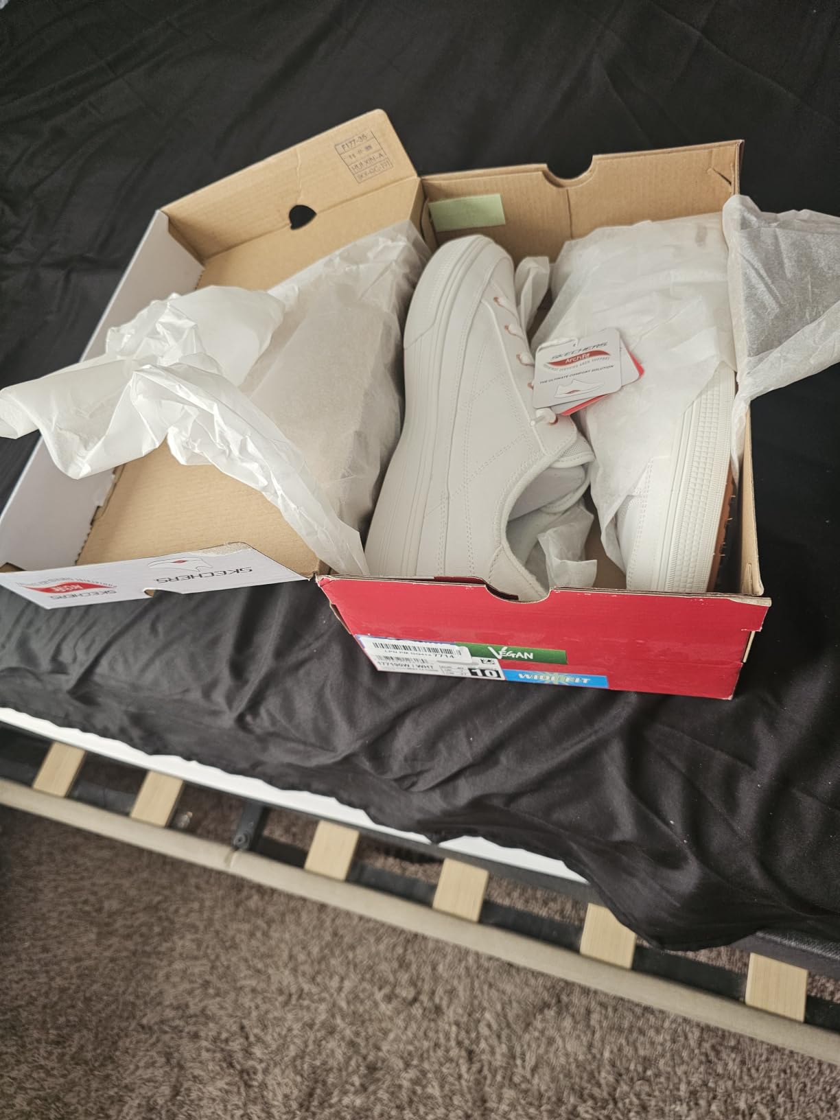 Skechers Women's Arcade Meet Ya There Sneaker customer photo 2