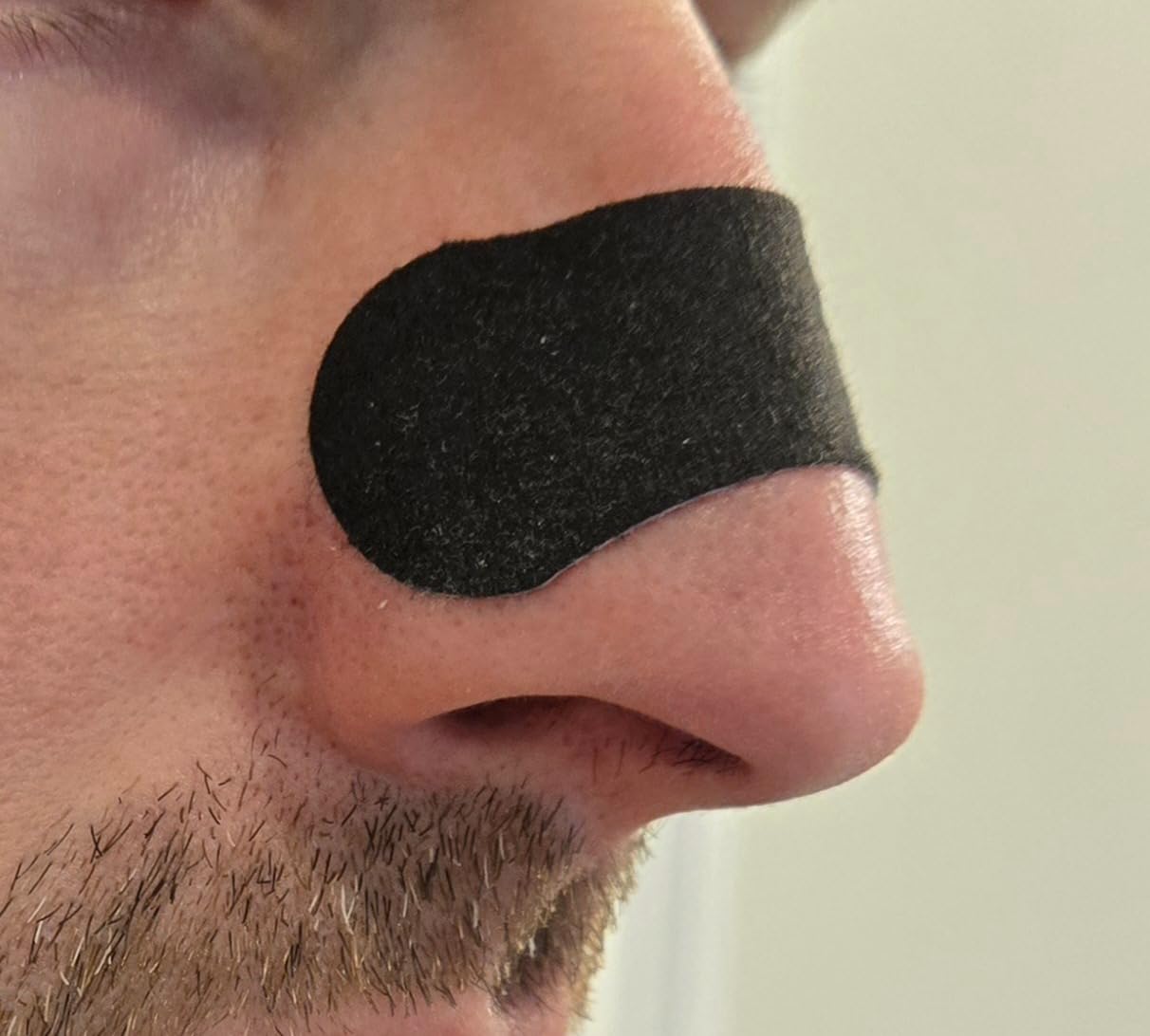 Performance Nose Strips for Breathing - Oil & Sweat-Proof Adhesive - 60 Ct customer photo 2