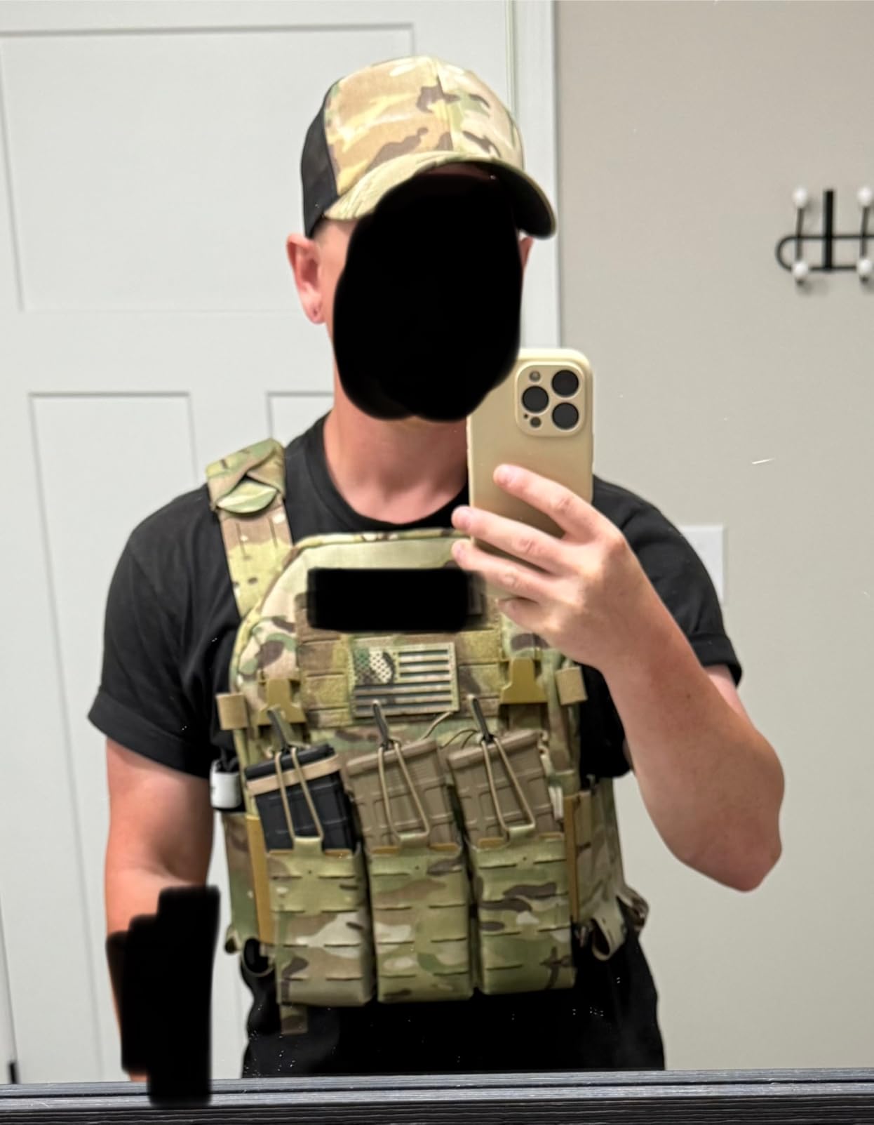 ACETAC LPPC V.2 Tactical Vest, Low-Profile Vest, Modular, Placard Compatible, Made from 1000D Nylon Laminates MultiCam customer photo 2