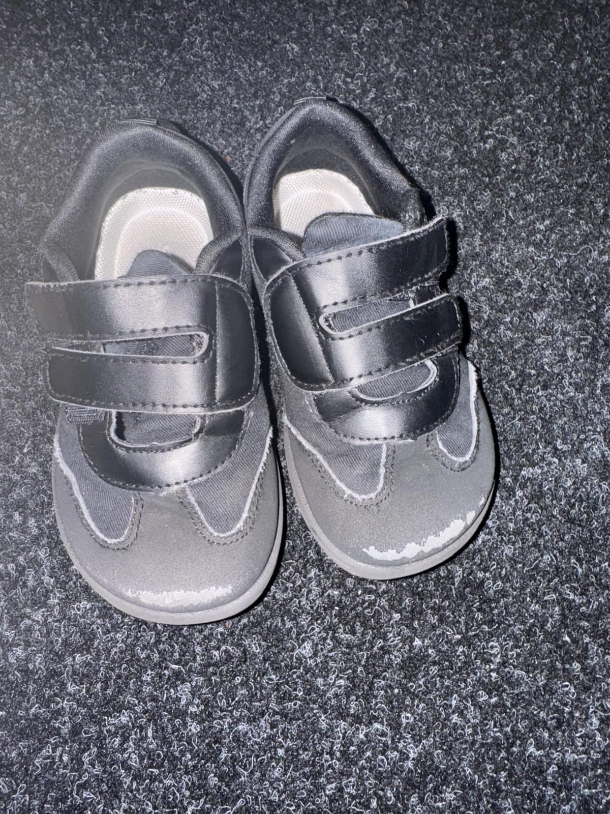 STQ KIDS Toddler Wide Toe Box Shoes First Walk Sneakers customer photo 2