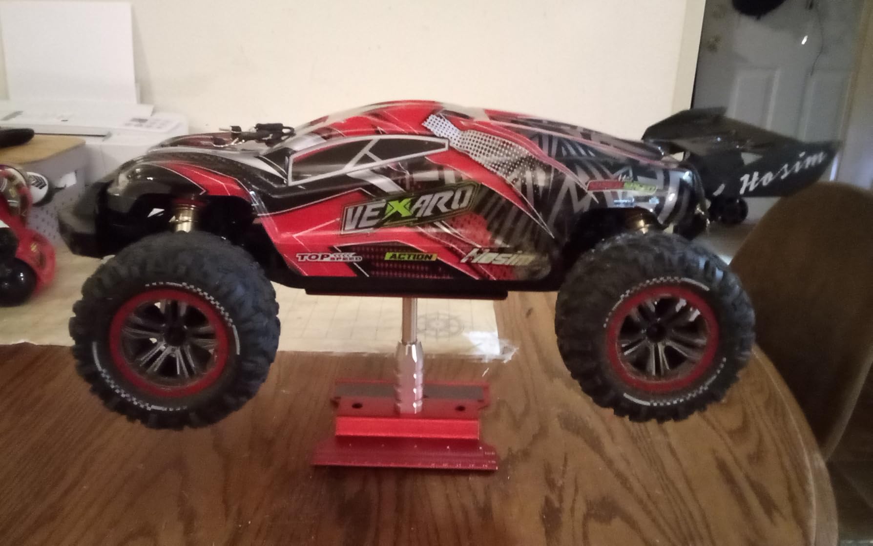 Hosim Mini 1:8 RC Truck for Adults Fast 50+mph, Vortan Electric RTR Brushless RC Cars All Terrain 4WD Off Road Hobby RC Car Waterproof Remote Control Car for Snow/Sand/Beach Toy Gift with 3S Battery customer photo 1
