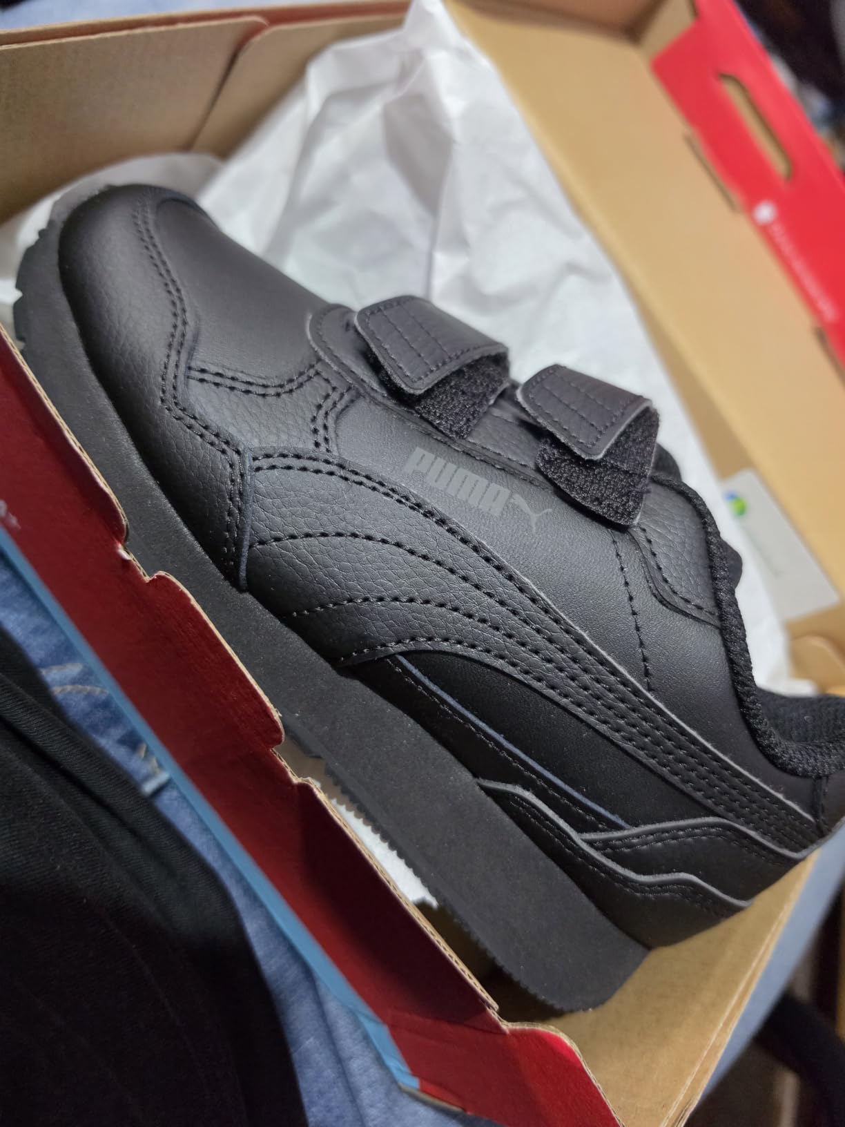 Puma Unisex-Child St Runner Hook and Loop customer photo 1