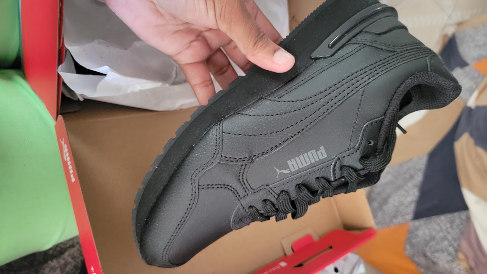 Puma Unisex-Child St Runner Hook and Loop customer photo 2
