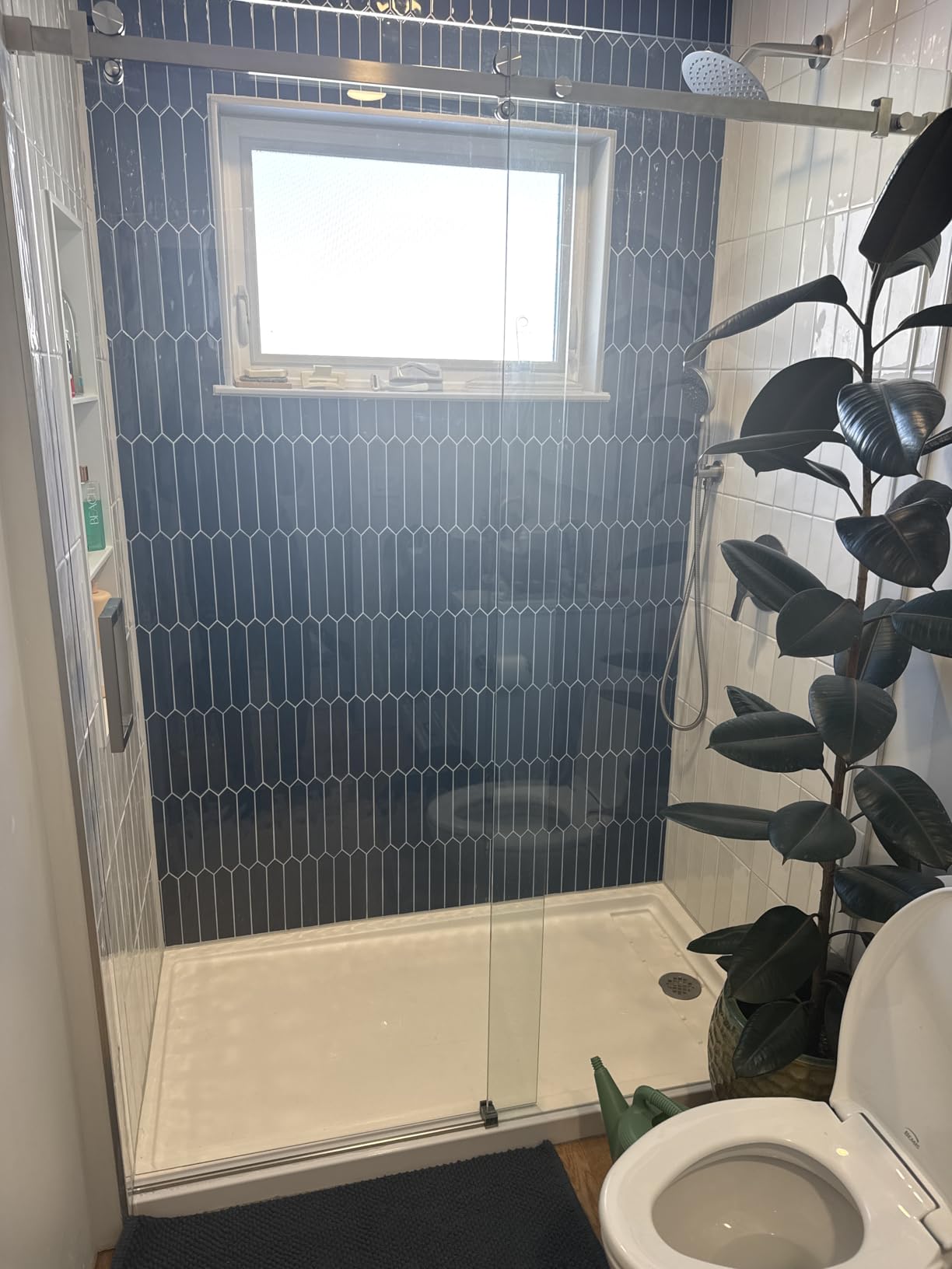 MORVANO 32 x 60 Shower Pan with Left Drain Removable Stainless Cover | Non-slip Surface, Integrated 3-Side Flange, cUPC Certified, for Bathroom, (Drain included) customer photo 1