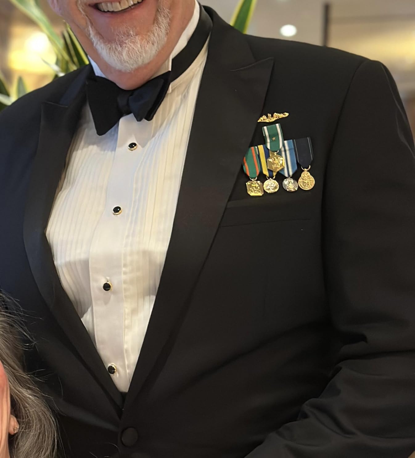 Men's 100% Wool Modern Fit Single Breasted Three Piece Tuxedo - Colors customer photo 2