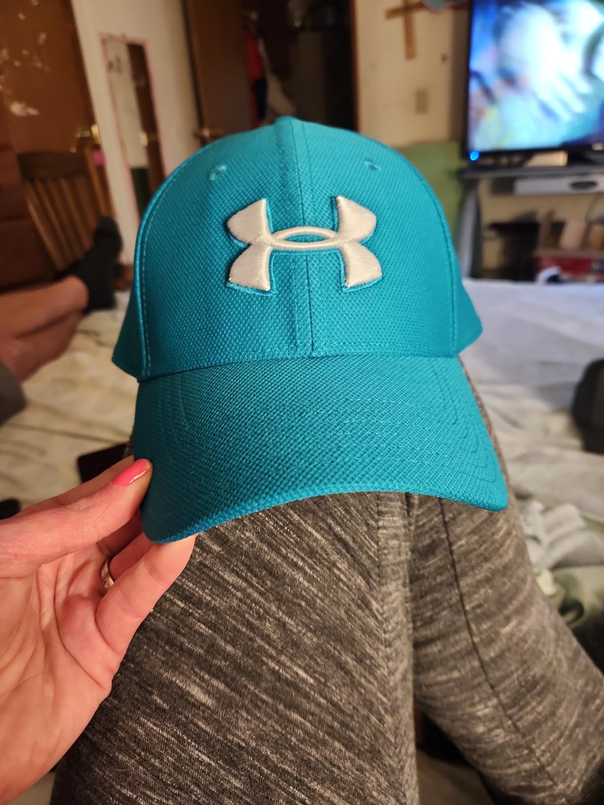 Under Armour Men's Heathered Blitzing 3.0 Cap customer photo 2