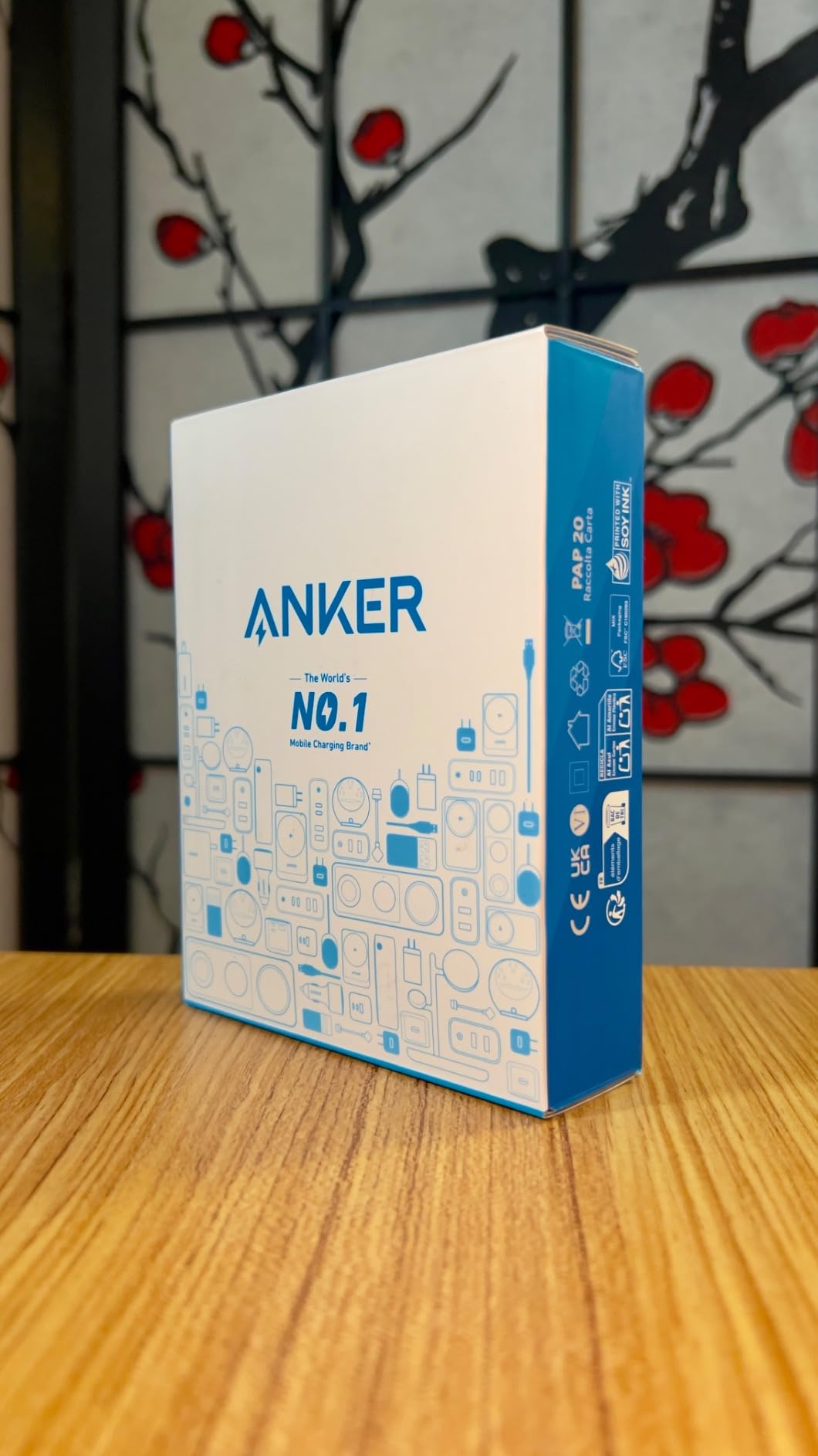 Anker Nano Travel Adapter, 5-Port Power Adapter with 1× 2-Pin AC, 2 USB A, 2 USB C for 20W, Smart Temperature Control, Works in 200+ Countries, Not a Voltage Converter, Travel Essentials (1-Pack) customer photo 1