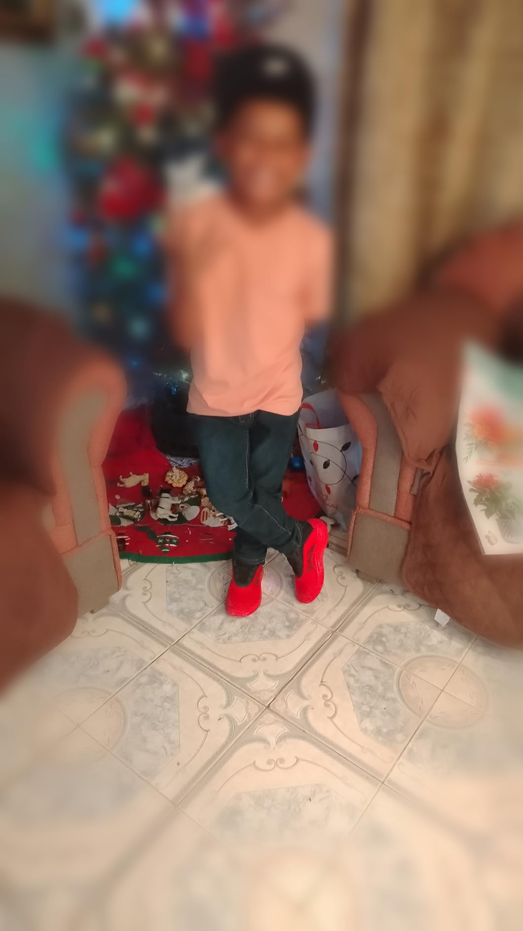 Kids' Own the Game 3.0 Basketball Shoe customer photo 2