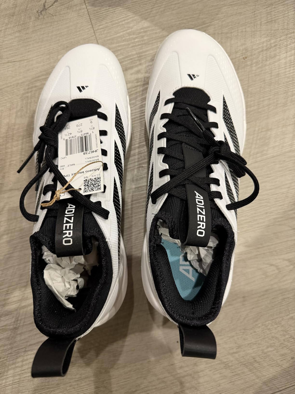 adidas Mens Adizero Impact 2.0 TPU Baseball Sneakers Shoes customer photo 2