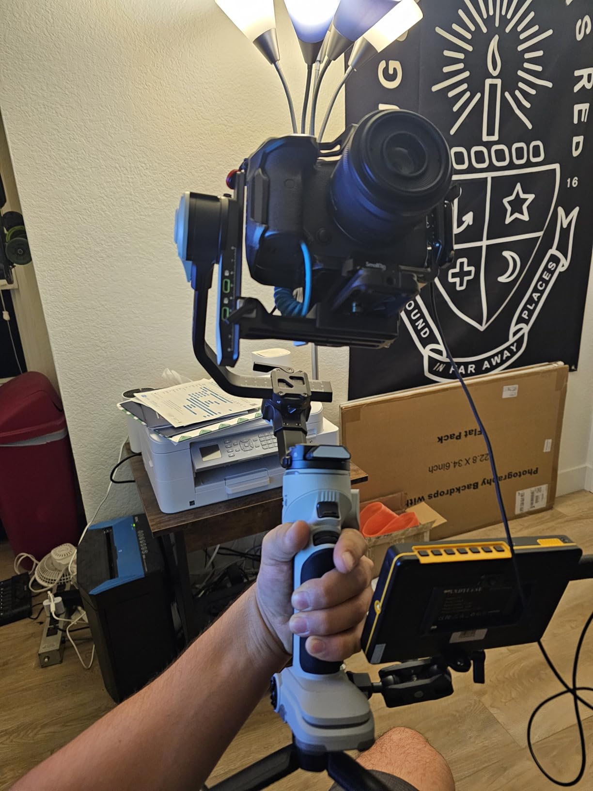 ZHIYUN Crane 4E 3-Axis Camera Stabilizer for DSLR and Mirrorless Cameras customer photo 2