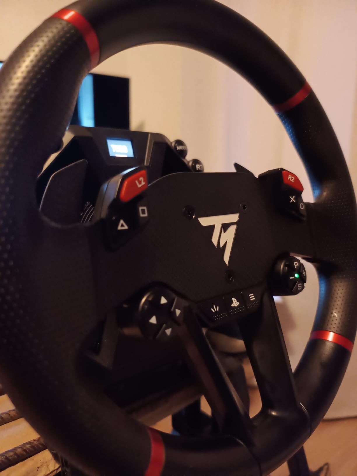 Thrustmaster T598 Direct Drive Racing Wheel & Pedal Set - PS5 & PC | Direct drive motor with magnetic paddles and pedal set for racing simulation and gaming customer photo 2