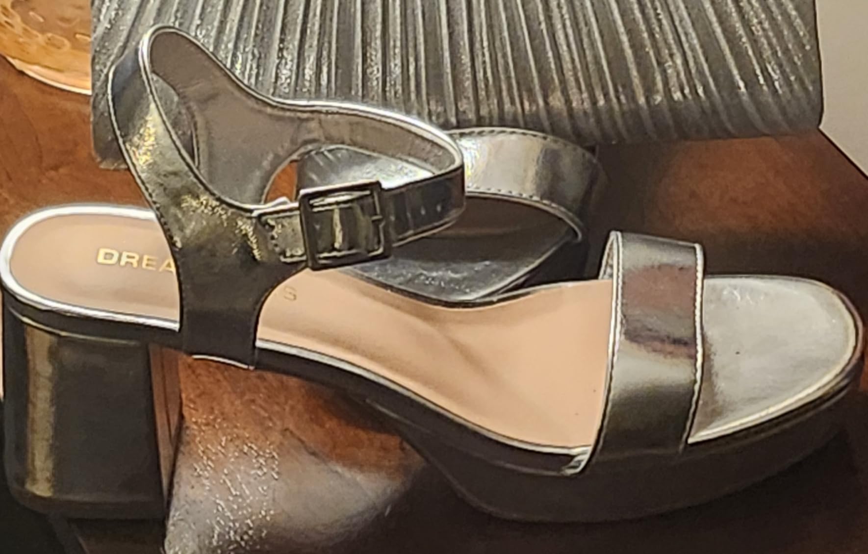 DREAM PAIRS Women's Platform Block Chunky Heels Sandals customer photo 2