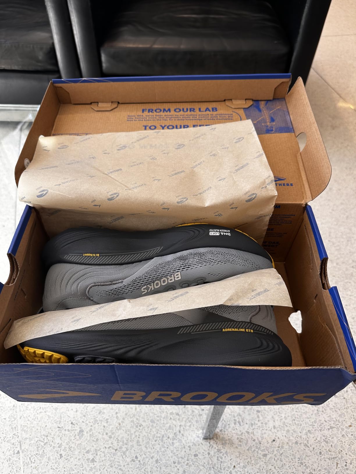 Brooks Men's Adrenaline GTS 25 Supportive Running & Walking Shoe customer photo 2