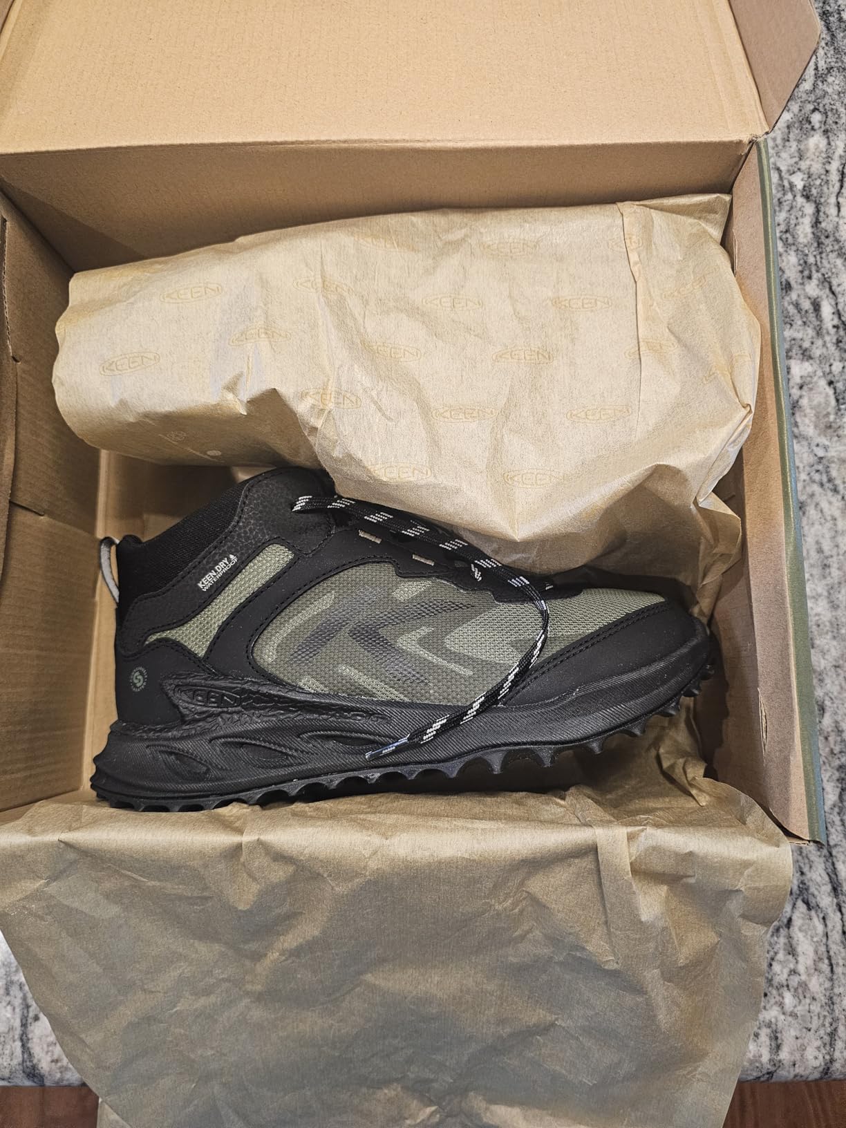 Merrell Unisex-Child Zionic Mid Height Waterproof All Terrain Easy On Hiking Boots customer photo 2