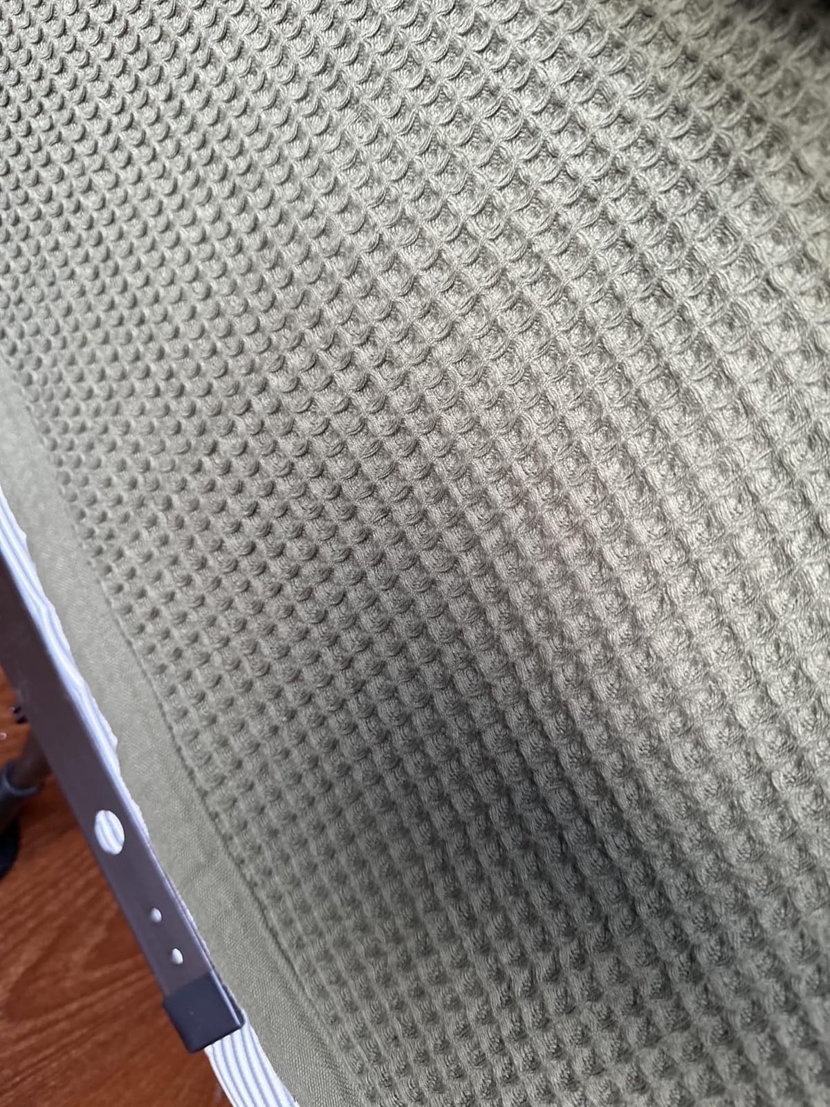 PHF 100% Cotton Waffle & Muslin Throw Blanket Large, 50