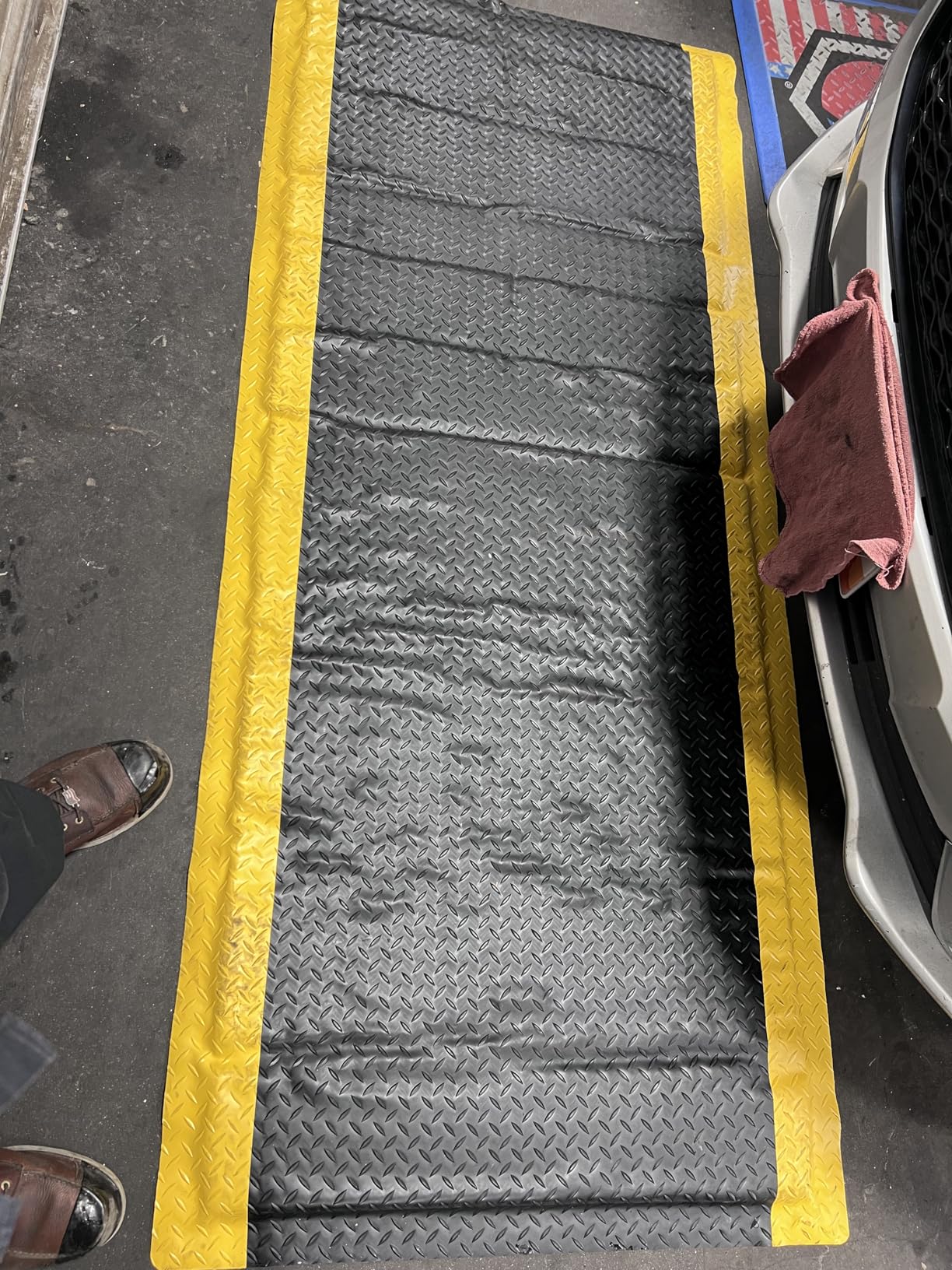 tonchean 3 x 7 FT Anti Fatigue Mats Extra Thick 15/16