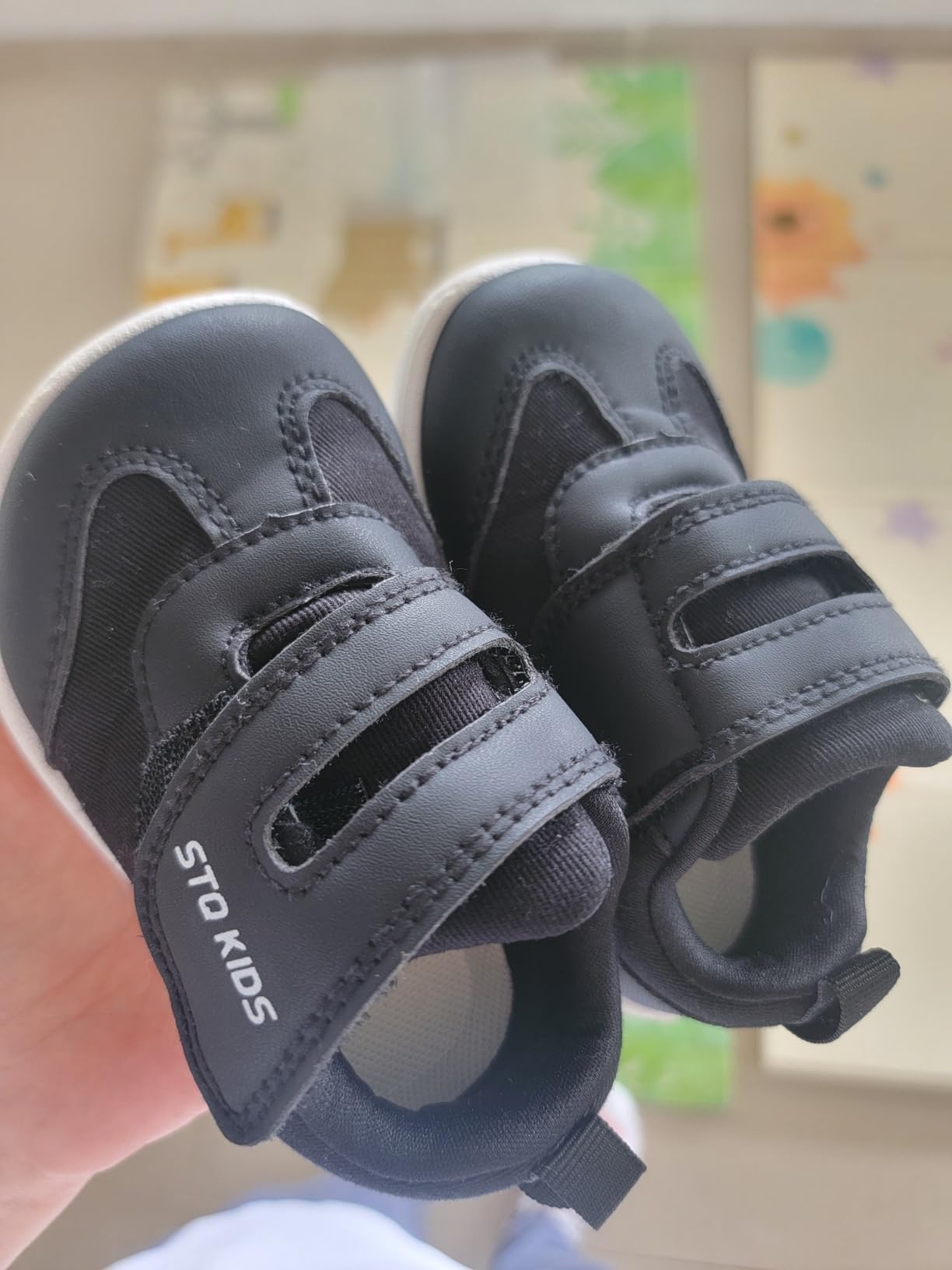 STQ KIDS Toddler Wide Toe Box Shoes Boys Girls Barefoot Sneakers customer photo 1