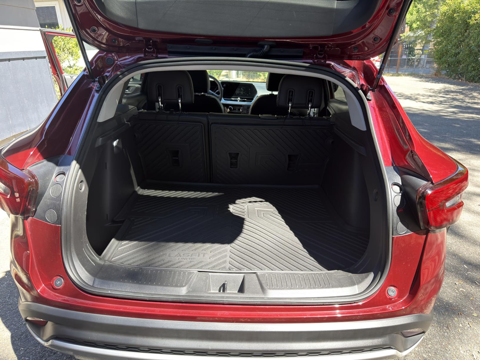 LASFIT Floor Mats & Cargo Liner for Chevrolet Chevy Bolt EV 2017-2023 | Not EUV, All Weather TPE, Custom Fit Full Set, Easy to Wash, Durable Black Car Mats, No-curling Floor Liners customer photo 1
