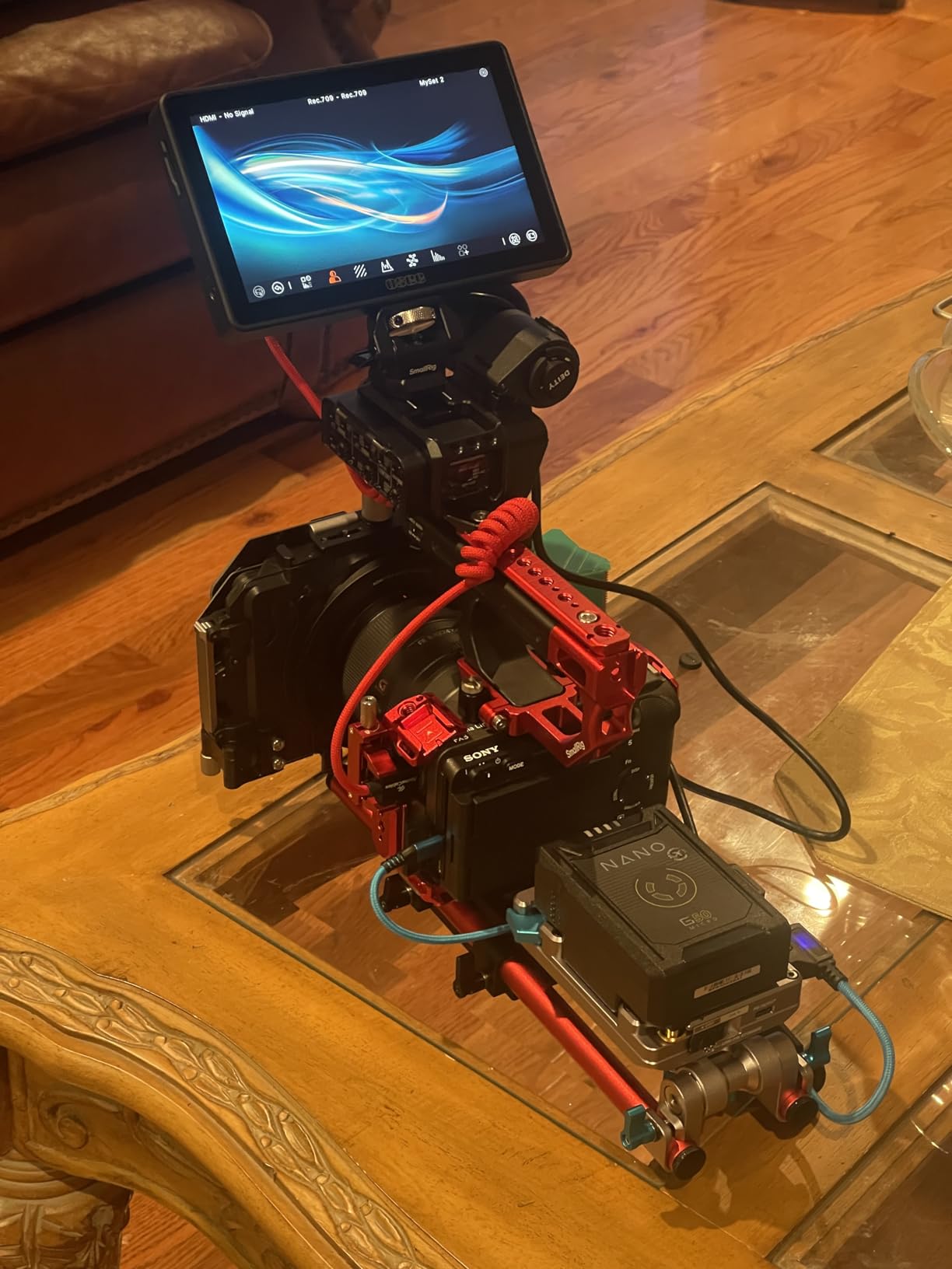 Osee G7 Pro 7'' 3000Nits Camera Monitor, Touchscreen Camera Control HDR Field Monitor with 3G-SDI & 4K HDMI in/Out, Touch Focus Tracking for FX3/A7 IV/EOS R5 II/EOS R8/Z9/Z6 III/ZV-E10M2 customer photo 1