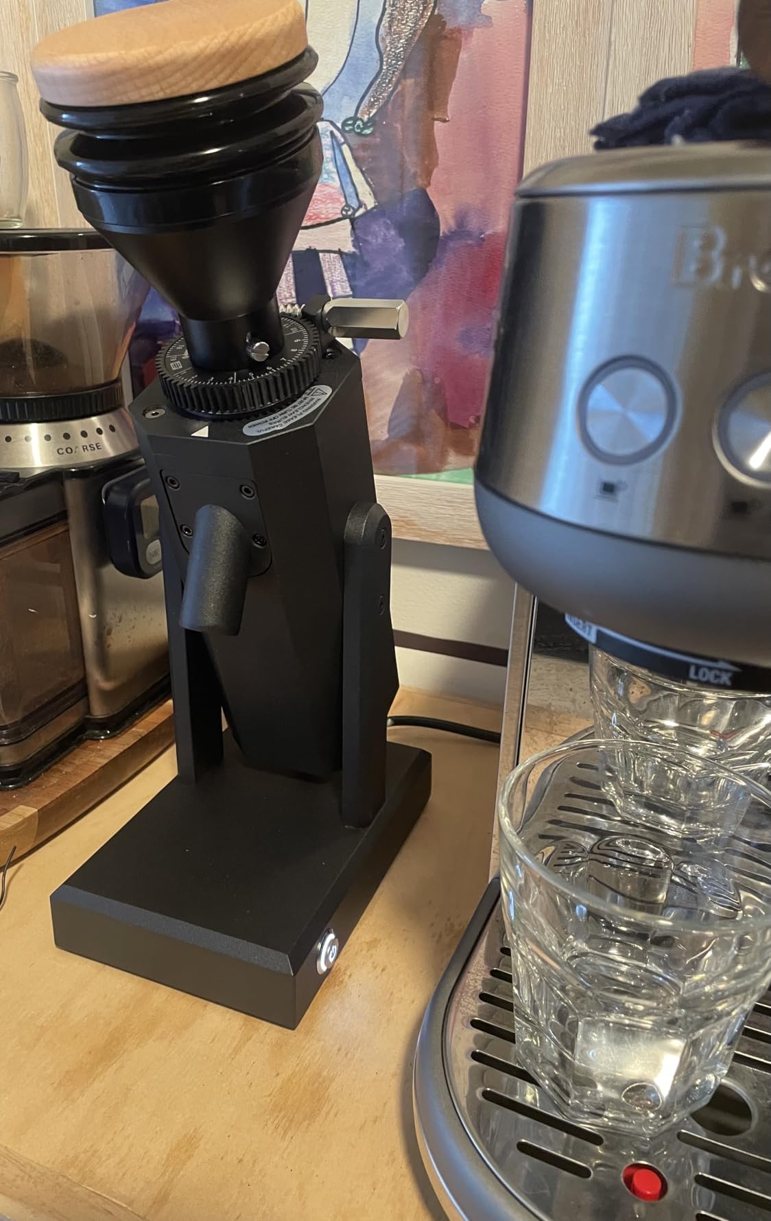 Turin SK40 Single Dose Grinder | 40mm Stainless Steel Conical Burrs, Stepless Adjustment customer photo 1