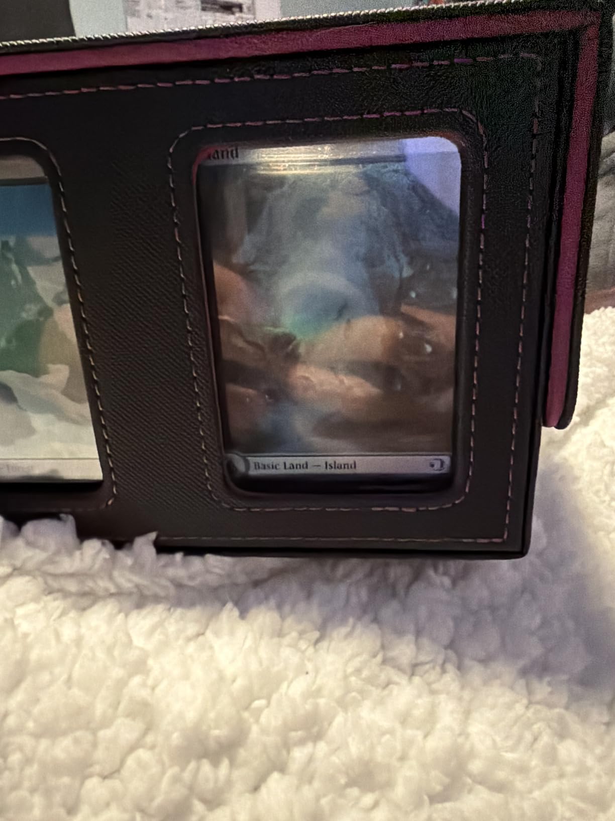 Kabinka 5 Row 3900+ Trading Card Storage Box with Commander Display | MTG Storage Box with Removable Lid Bulk Card Storage for MTG TCG PTCG Sports Card, Top Loaders Storage Box (Black) customer photo 2