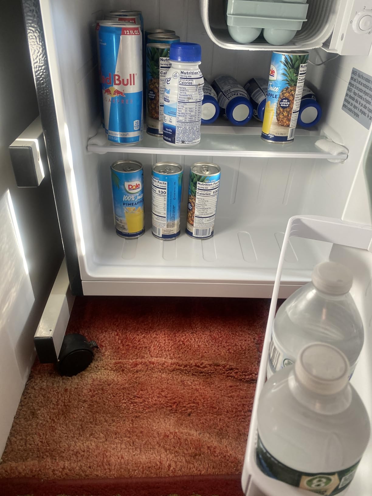 1.7 Cu.Ft Mini Fridge with Freezer, Mini Fridge for Bedroom, Small Refrigerator, Dorm Refrigerators with Freezer, Compact Refrigerator for Office, Apartment, Dorm, Bedroom (Grey) customer photo 2