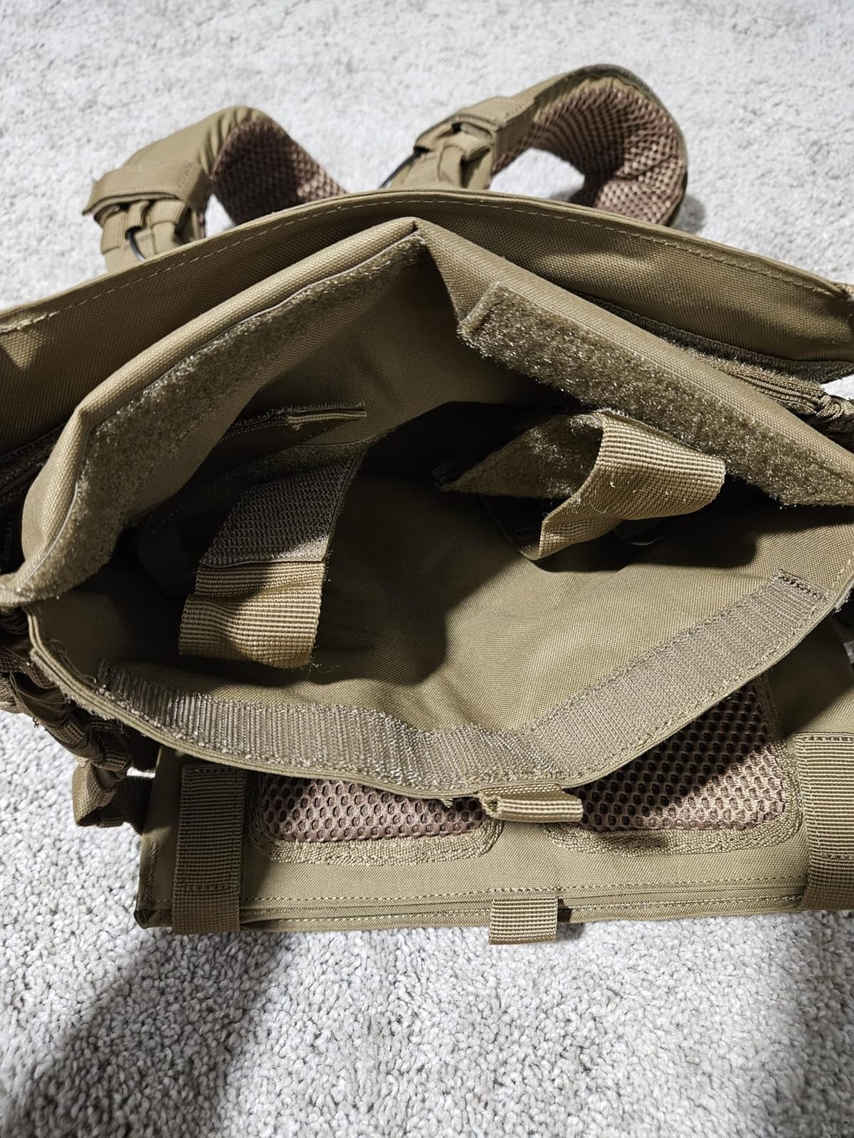 5.11 Tactical TacTec Plate Carrier Professional Vest Molle, Kangaroo | Style 56100ABR, 500D Nylon, Adjustable Shoulder Strap, Lightweight, Law Enforcement Military Gear customer photo 2