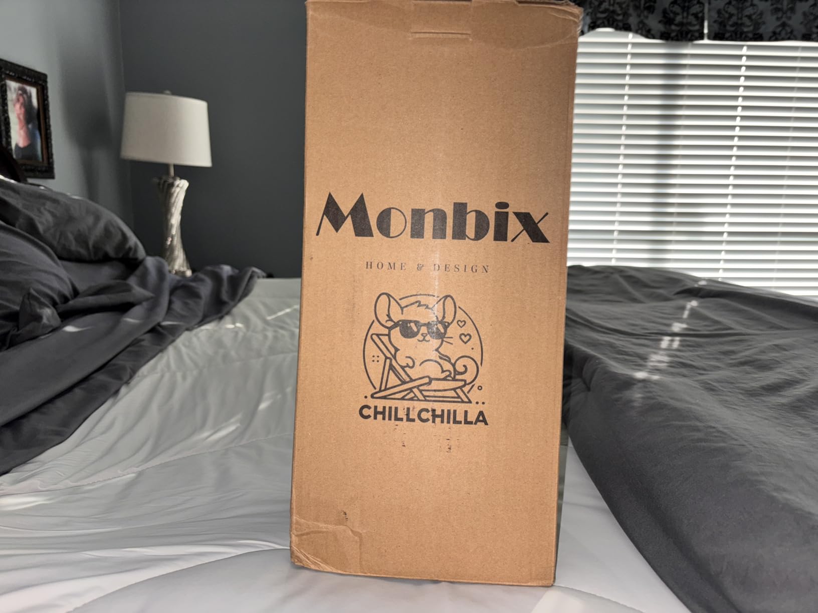 Cooling Comforter Queen Size-3 Pieces Cooling Blankets for Hot Sleepers | Monbix Double-Sided Summer Queen Comforter Set for Night Sweats, Breathable Lightweight Blanket Blue customer photo 1