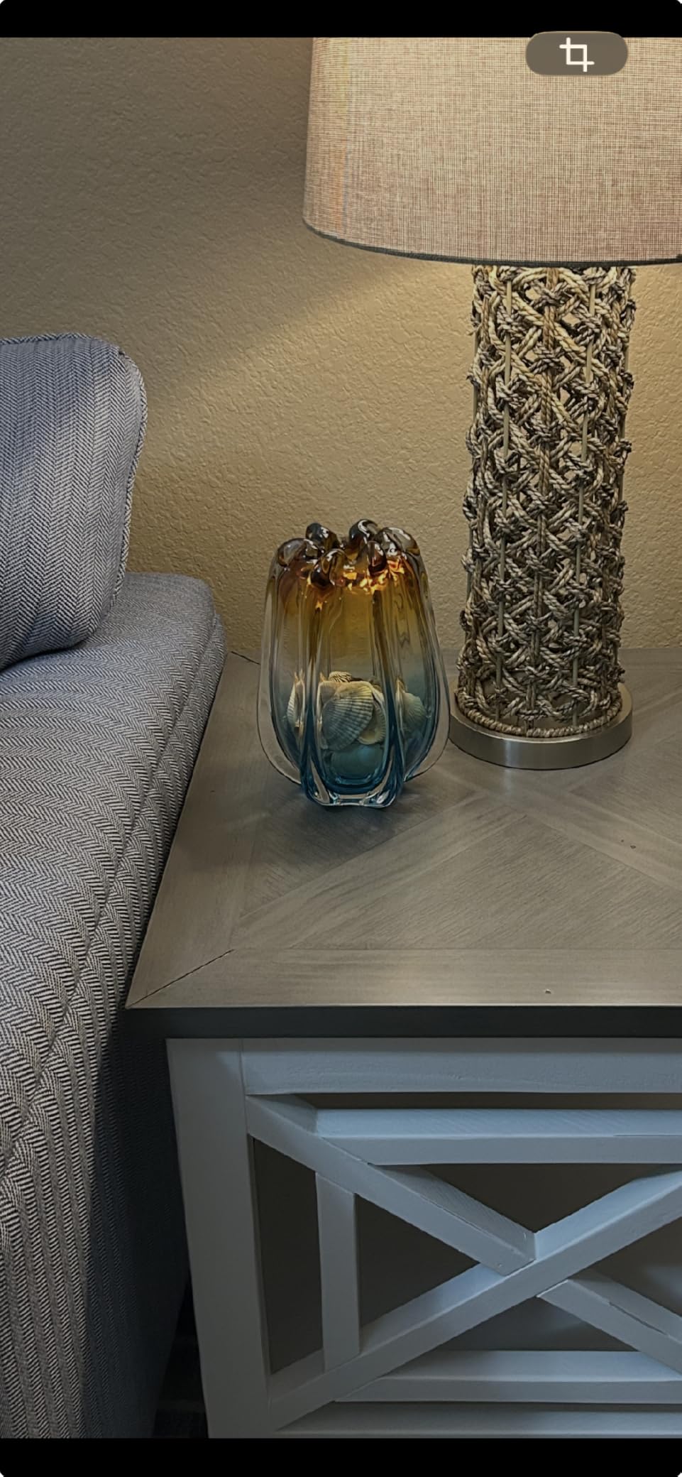 Hand Blown Glass Flower Vases, Unique Glass Vases, Wide Mouth Vases, Small Modern Art Deco Glass Vases for Home Living Room, Office, Table Centerpieces, Bookshelves and Wedding Decorations customer photo 2