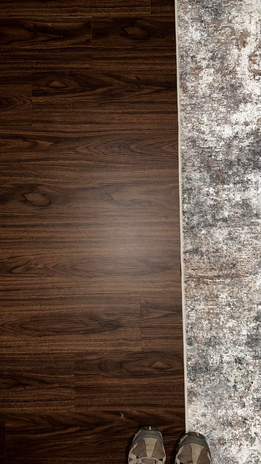 SPC Click Lock Luxury Vinyl Flooring Plank | 21.4 Sq.Ft | Thick 5 mm | Wood Floating LVP Floor Tile | 100% Waterproof | Rigid Core customer photo 1