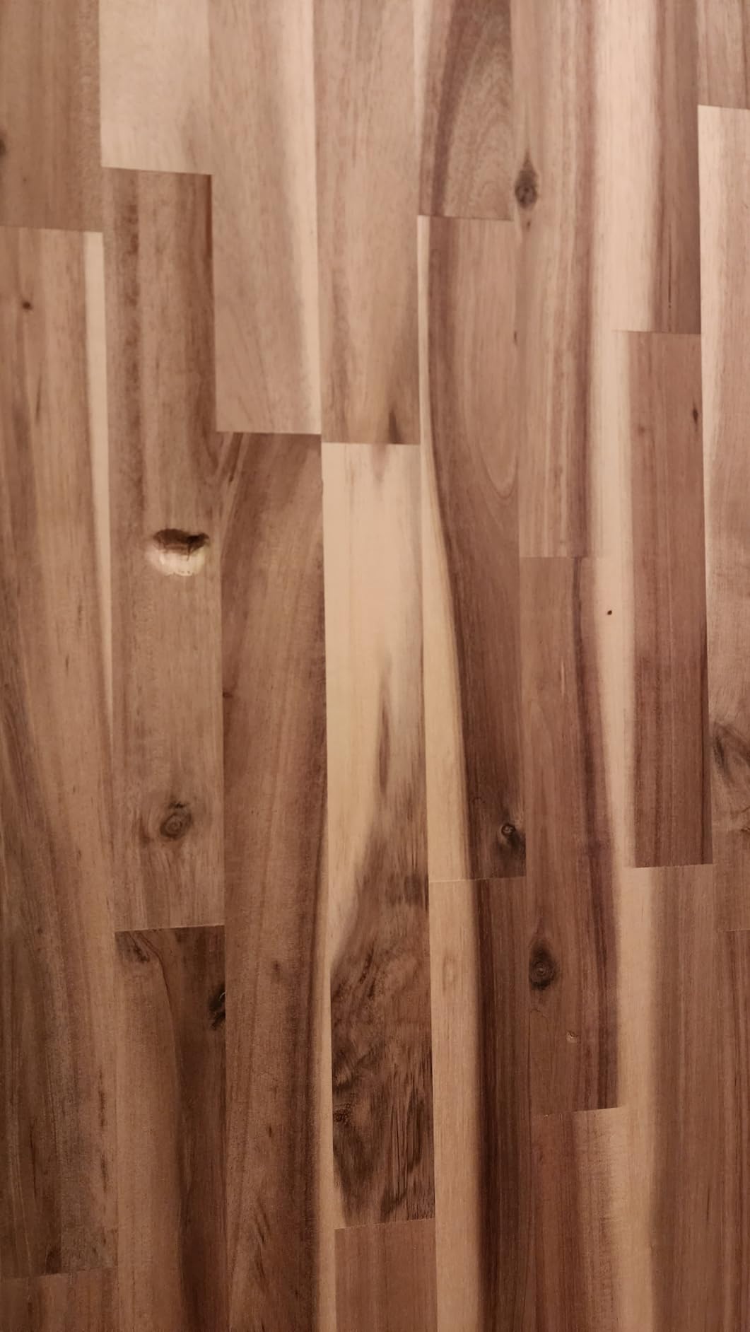 96''L x 25''W x 1.5''Th Acacia Solid Wood Butcher Block Countertop, Butcher Block Table Top for DIY Washer Dryer/Island/Kitchen Countertop (Unfinished) customer photo 2