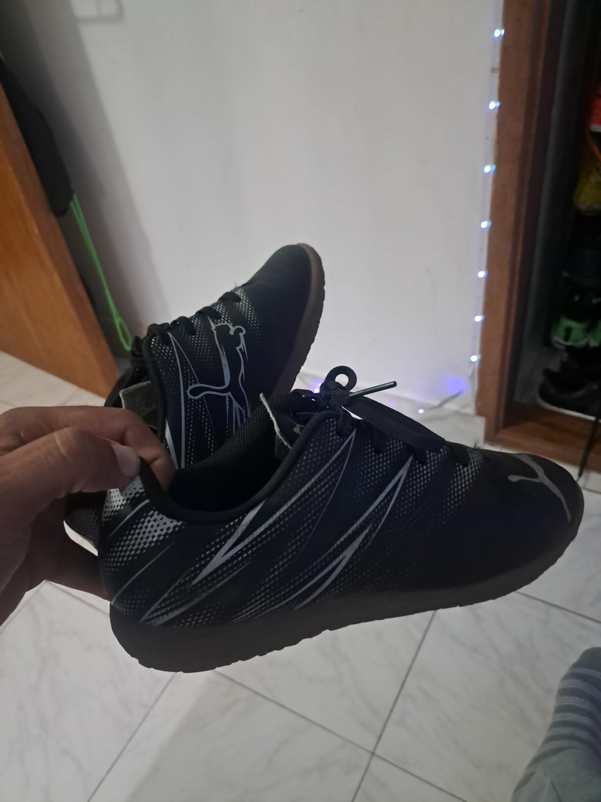 Puma Unisex-Child Attacanto Firm Ground/Artificial Ground Soccer Cleats customer photo 2