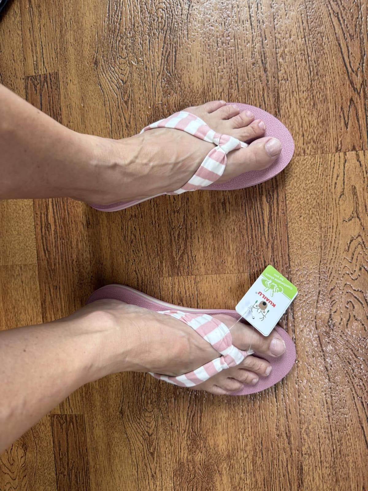 Flip Flops for Women with Arch Support Summer Beach Thong Sandals customer photo 1