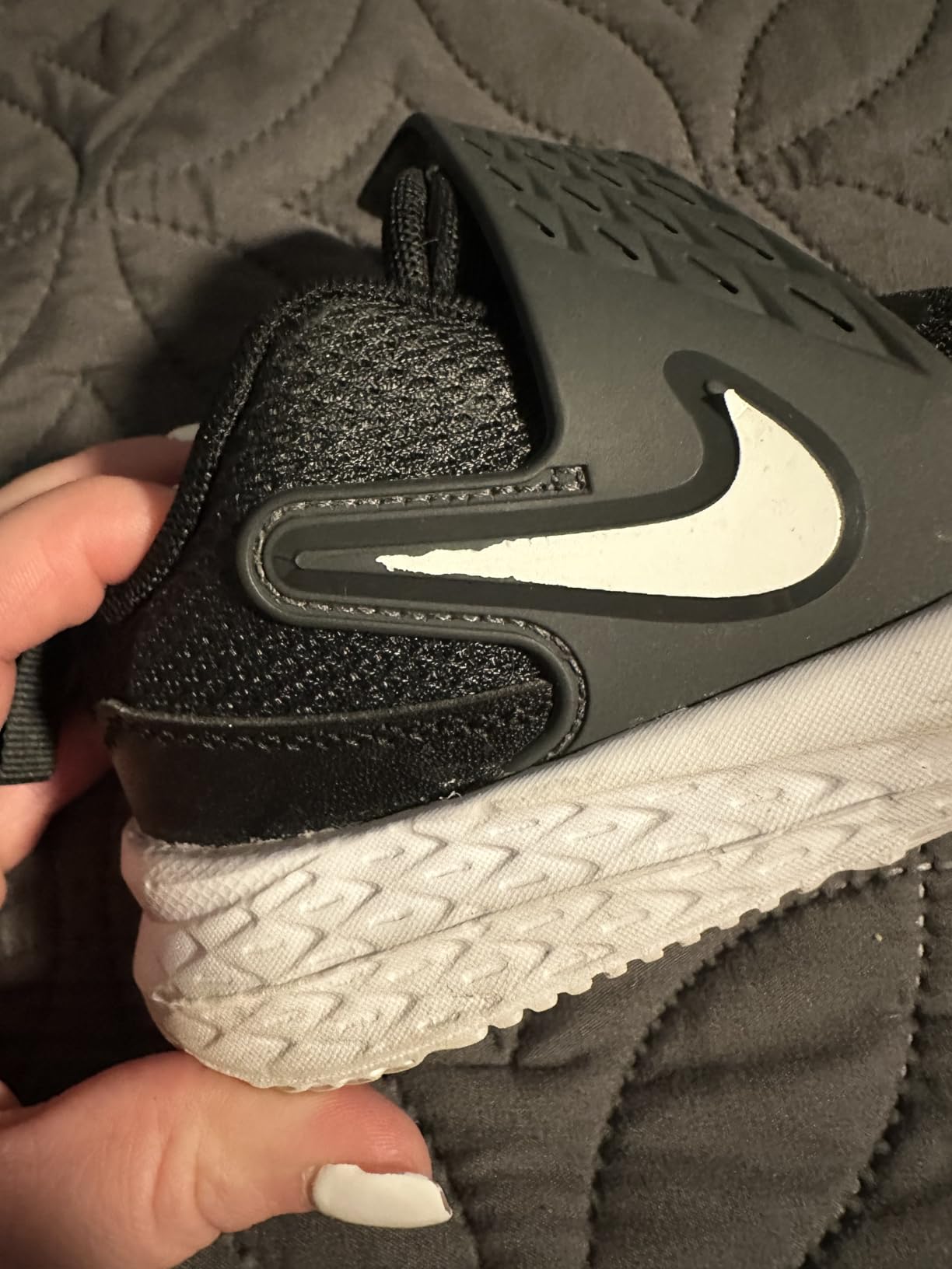 Nike Kids' Team Hustle D 12 Basketball Shoes - Boys Girls Toddler Sneakers customer photo 2