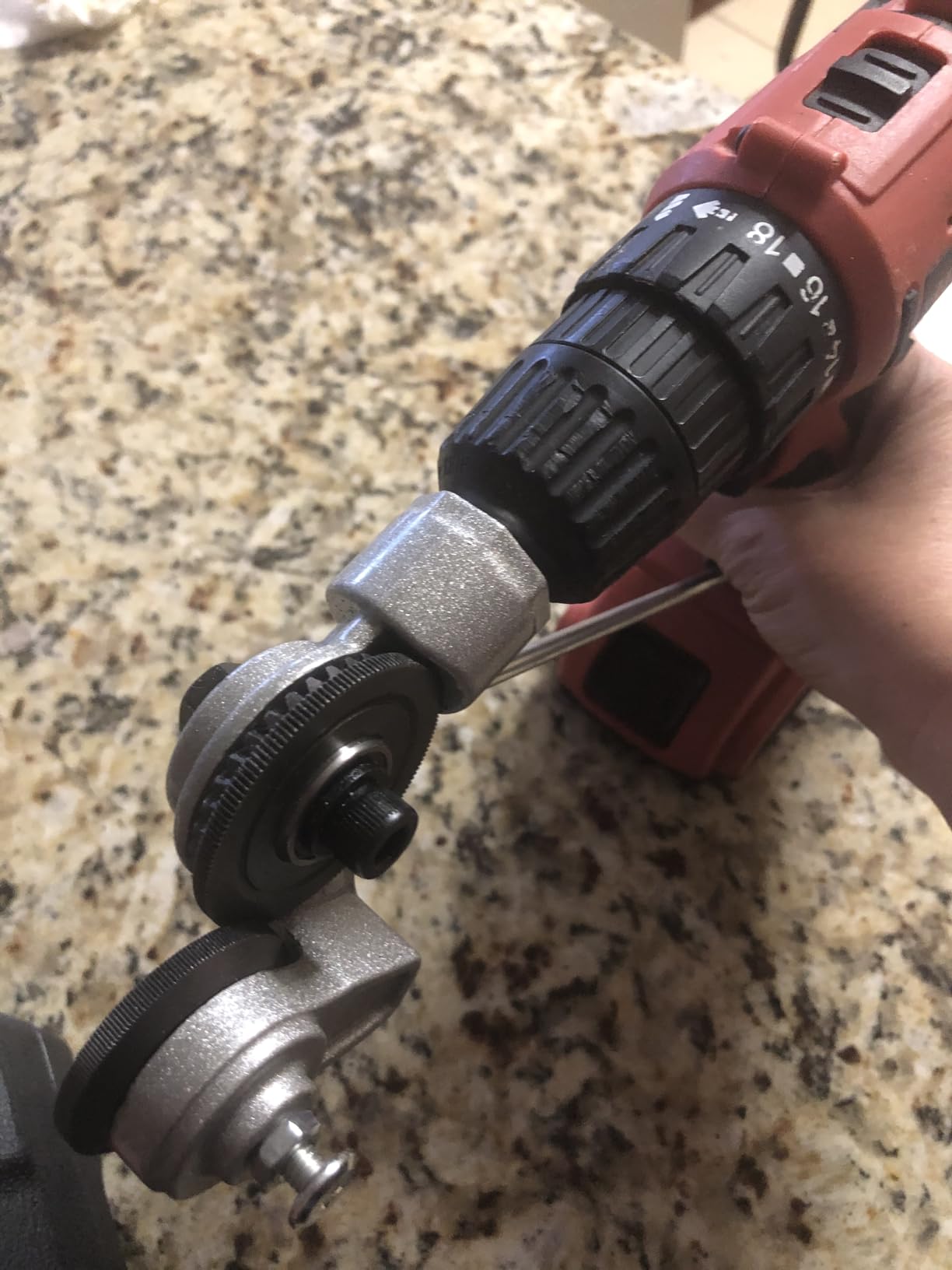 Metal Nibbler Drill Attachment - Electric Drill Shears Attachment Cutter Nibbler, Sheet Metal Cutter Tool Adapter customer photo 1