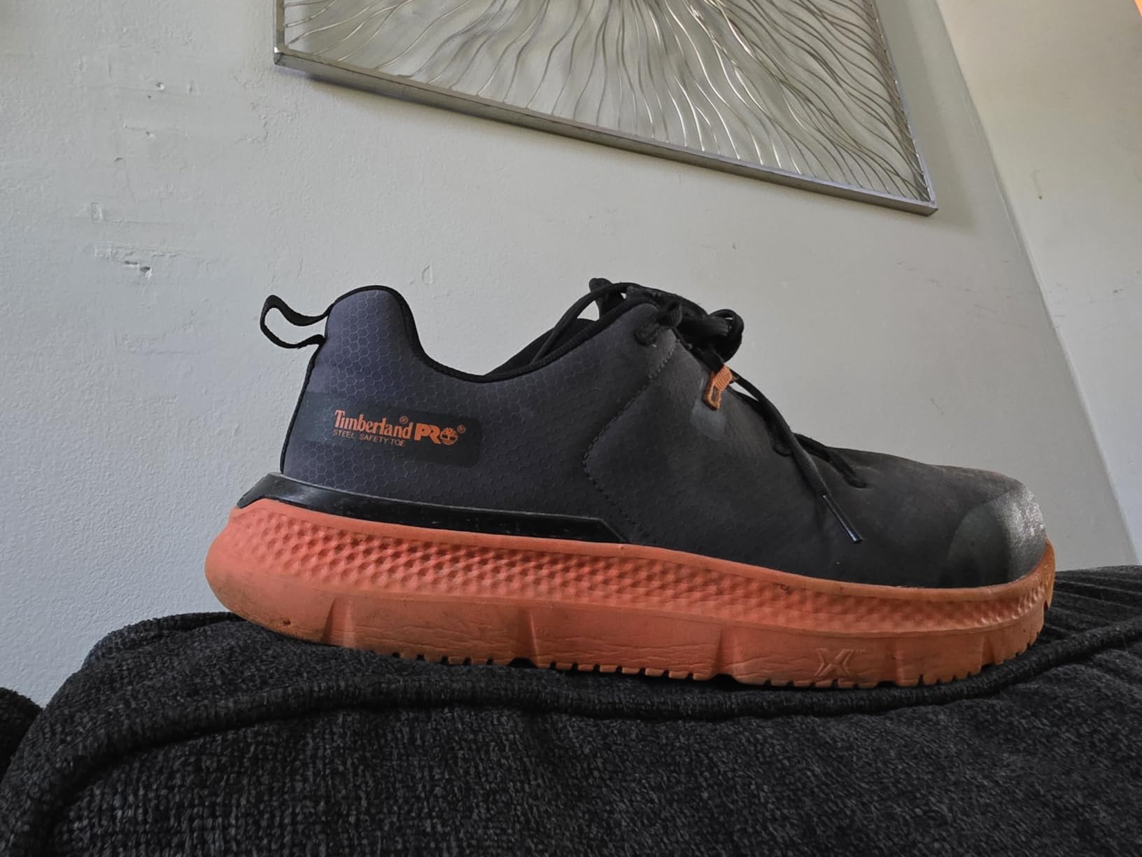 Timberland PRO Men's Intercept Steel Safety Toe Industrial Athletic Work Shoe customer photo 1