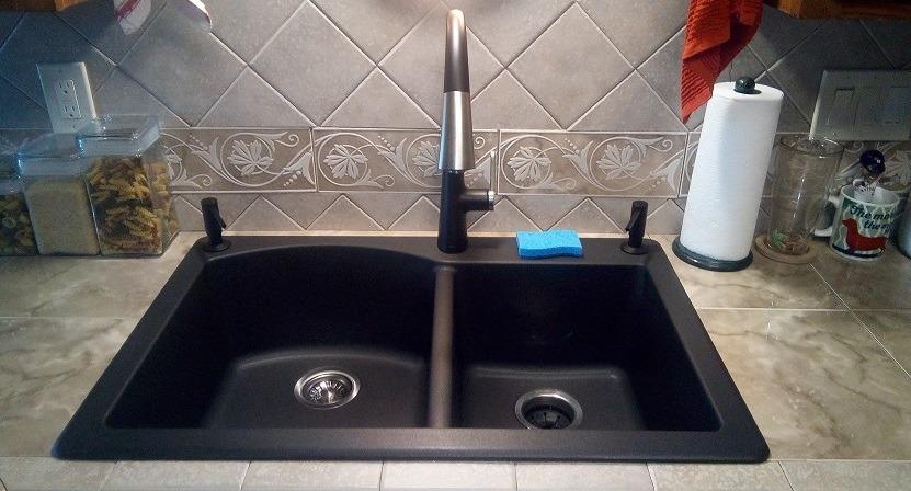 KRAUS White 33 in Double Bowl Granite Kitchen Sink KGD-50WHITE customer photo 1